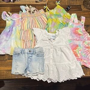 Colorful Kids' Summer Clothing bundle all size 2t or 24 months